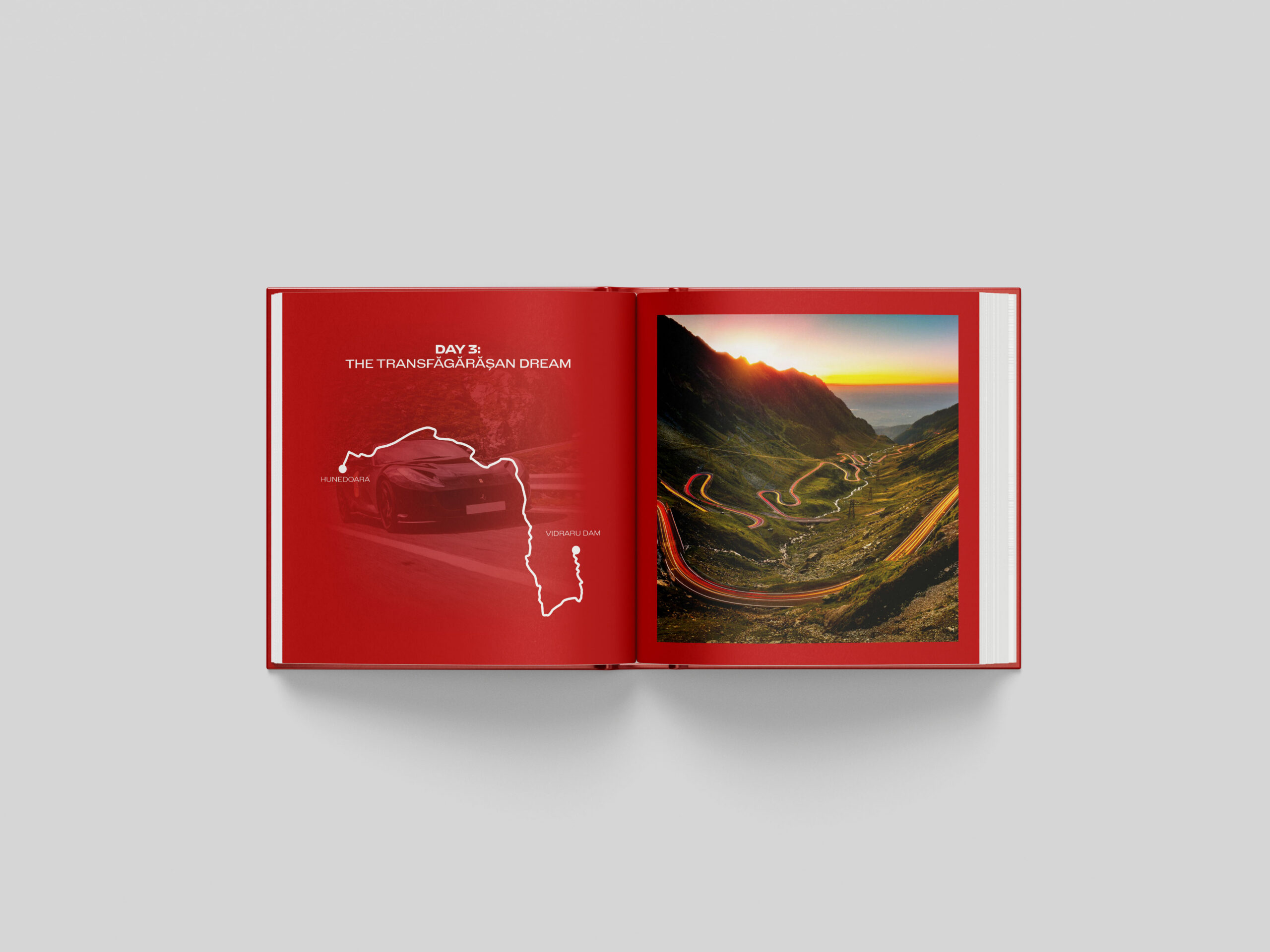 Ferrari Book Plan – Transfăgărășan Drive Experience