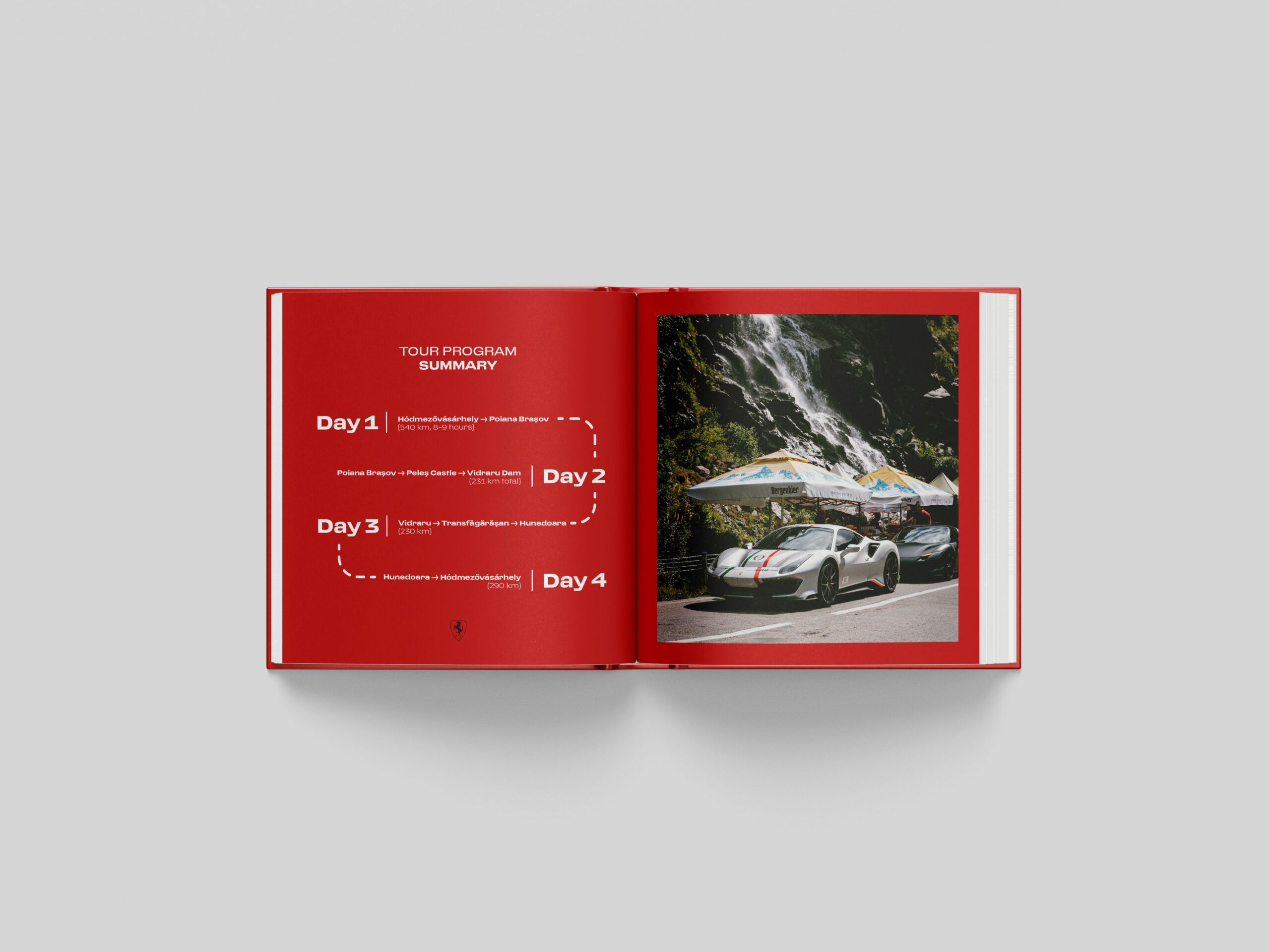 Ferrari Book Plan – Transfăgărășan Drive Experience