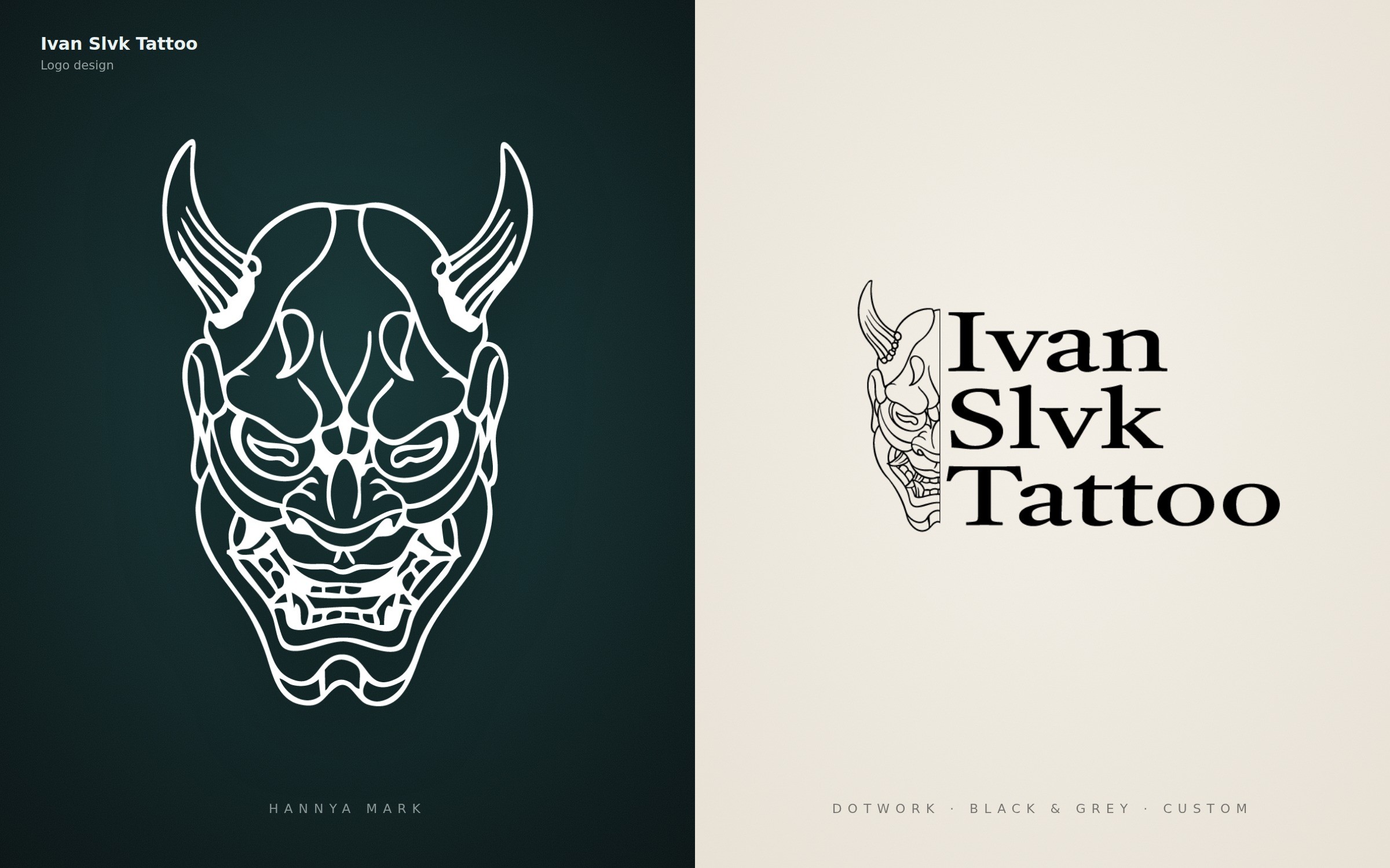 Ivan Slvk Tattoo – weboldal és logó