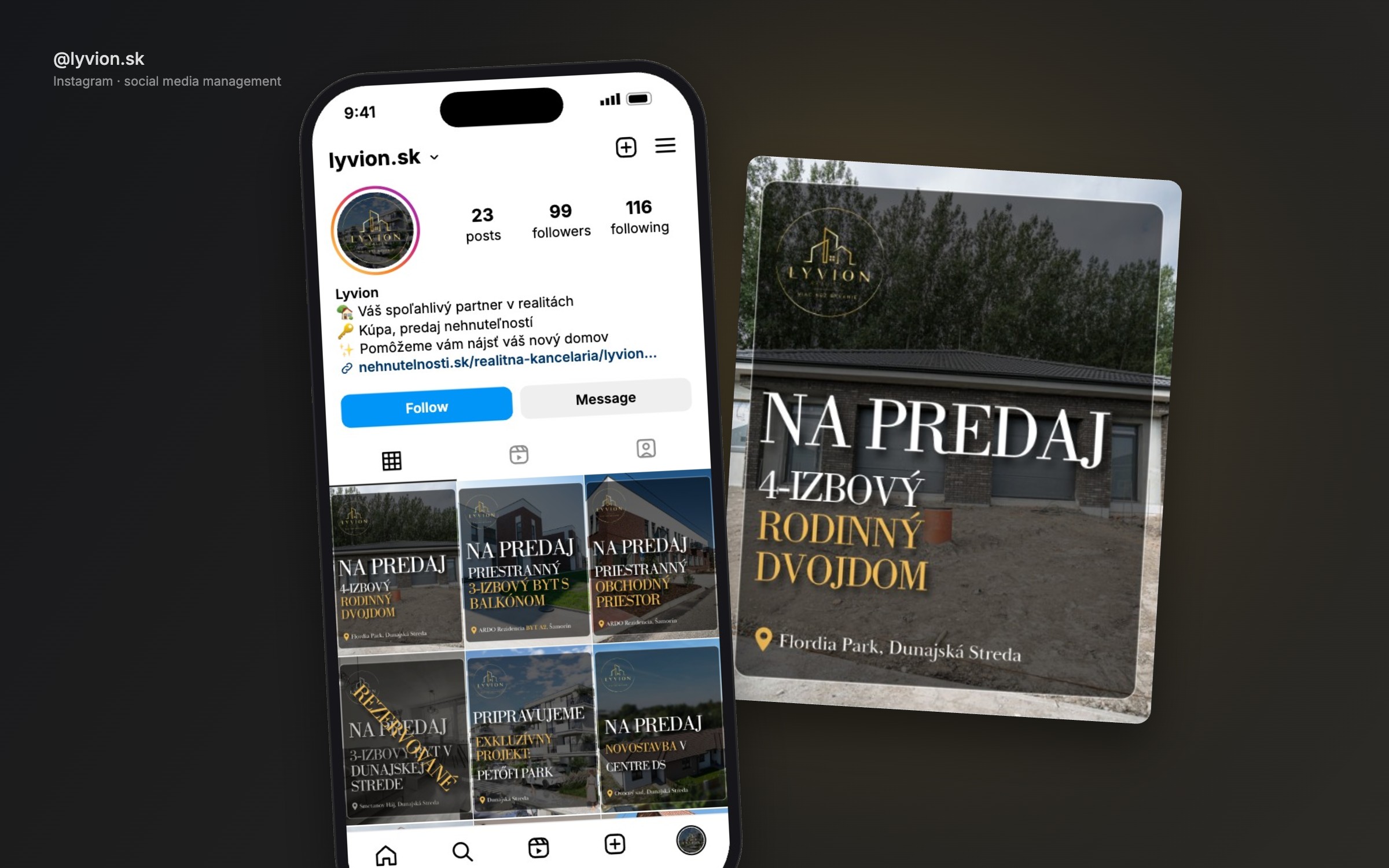Lyvion – Real Estate on Instagram