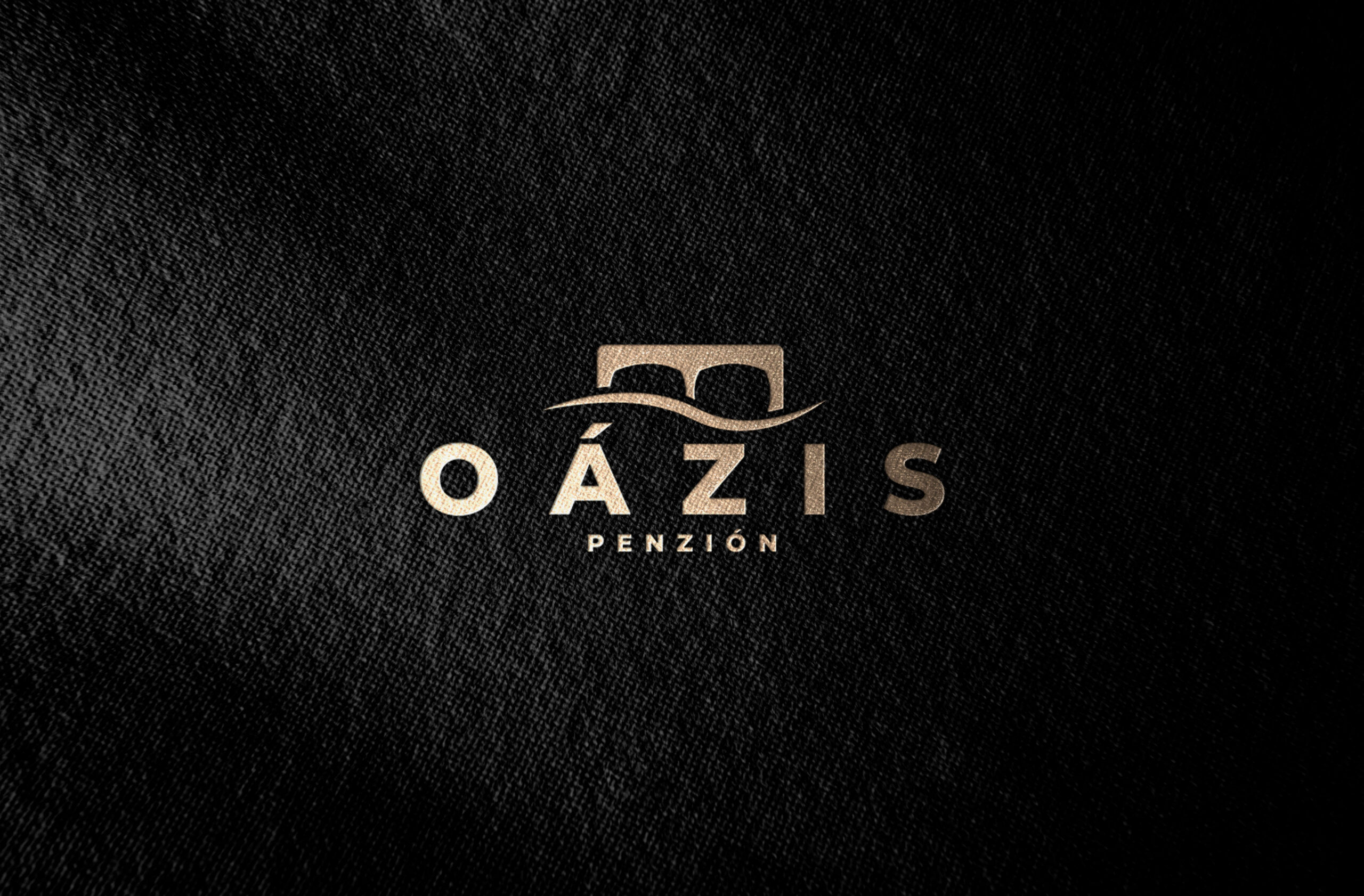 Oázis Penzión – vizuálna identita