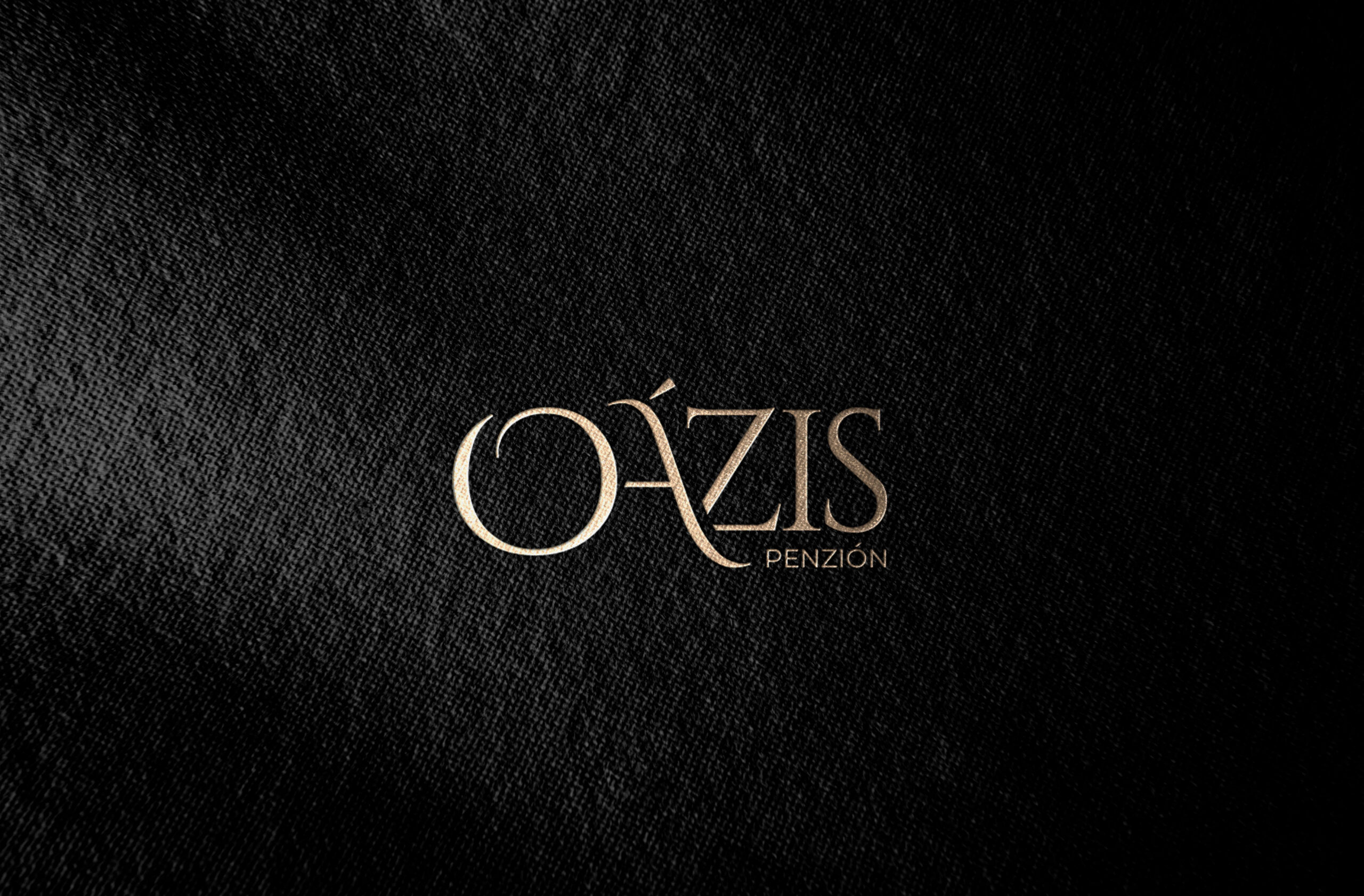 Oázis Penzión – vizuálna identita