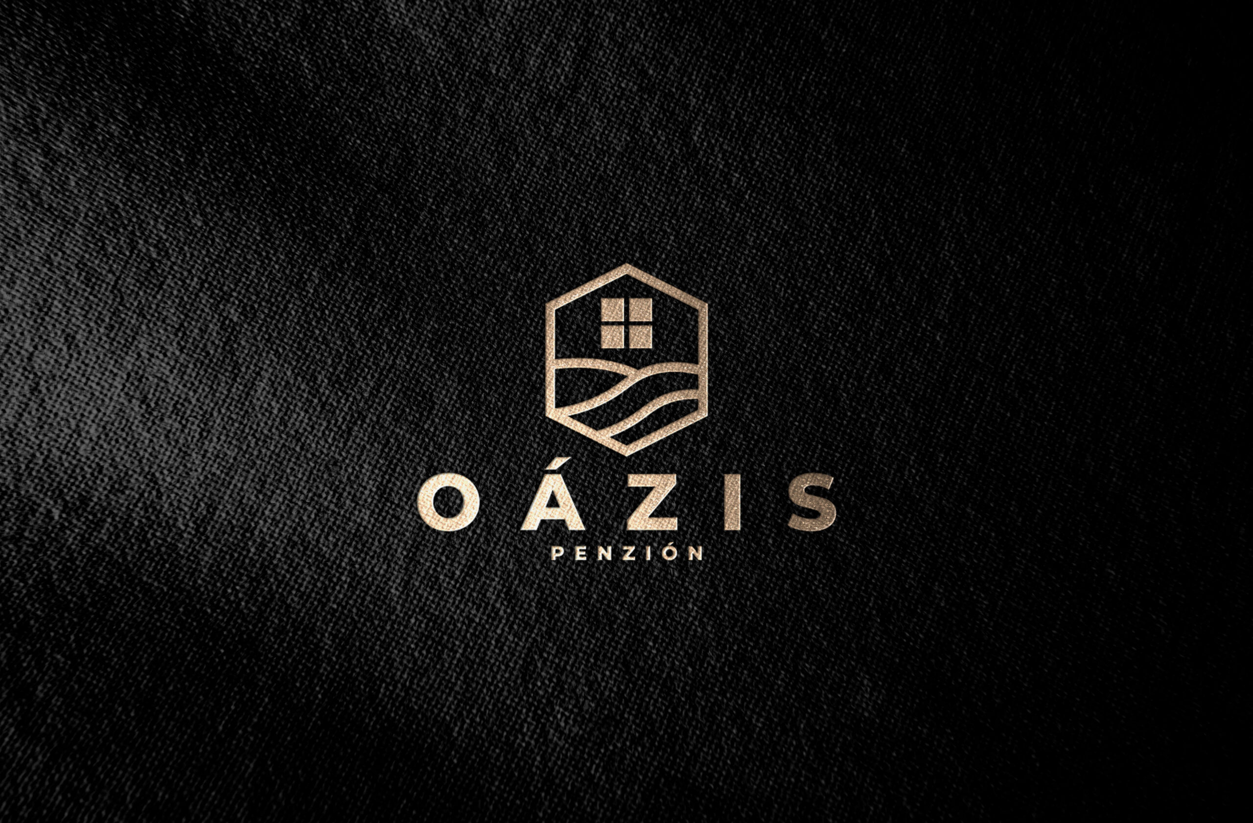 Oázis Penzión – vizuálna identita