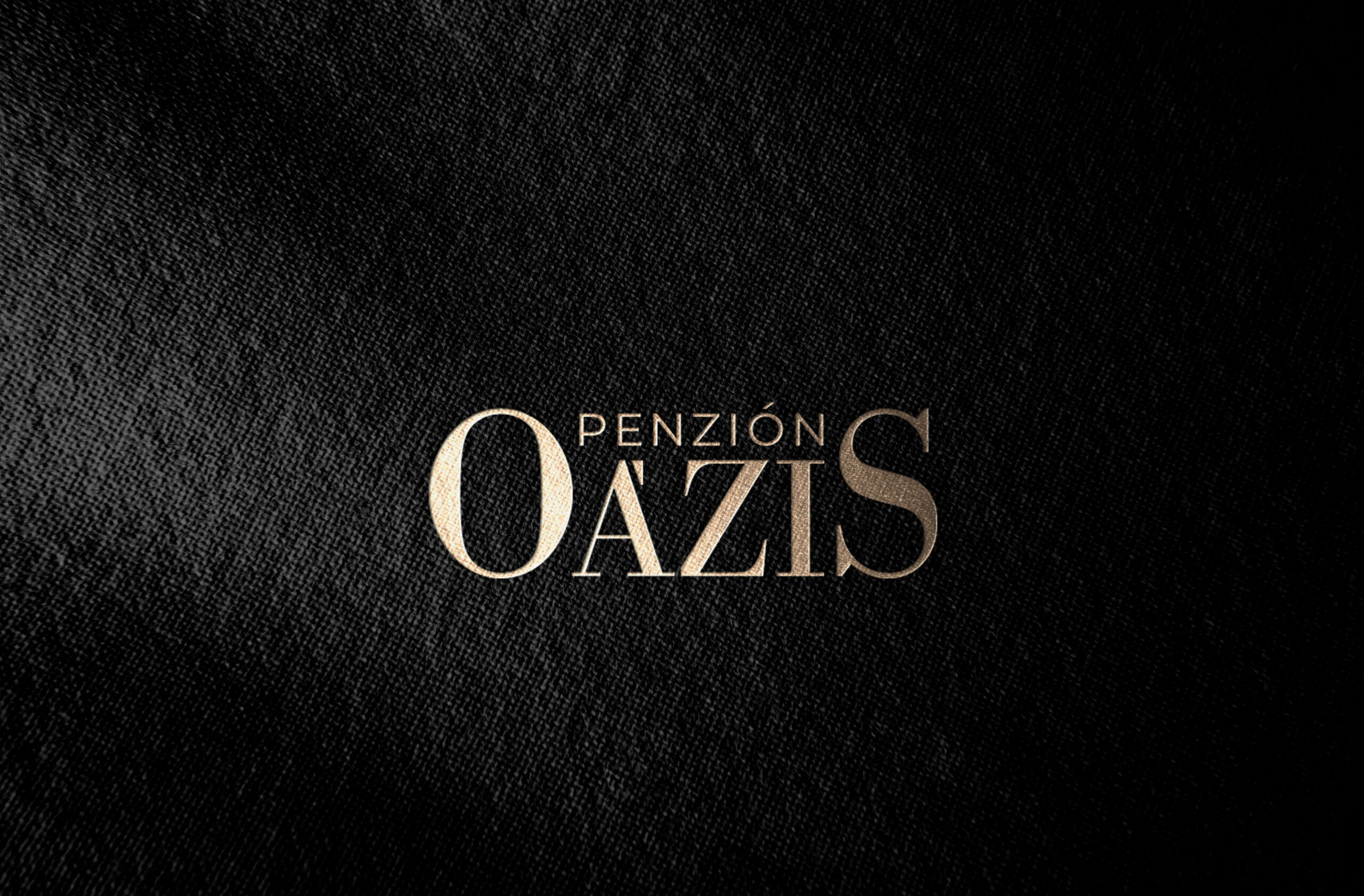 Oázis Penzión – vizuálna identita