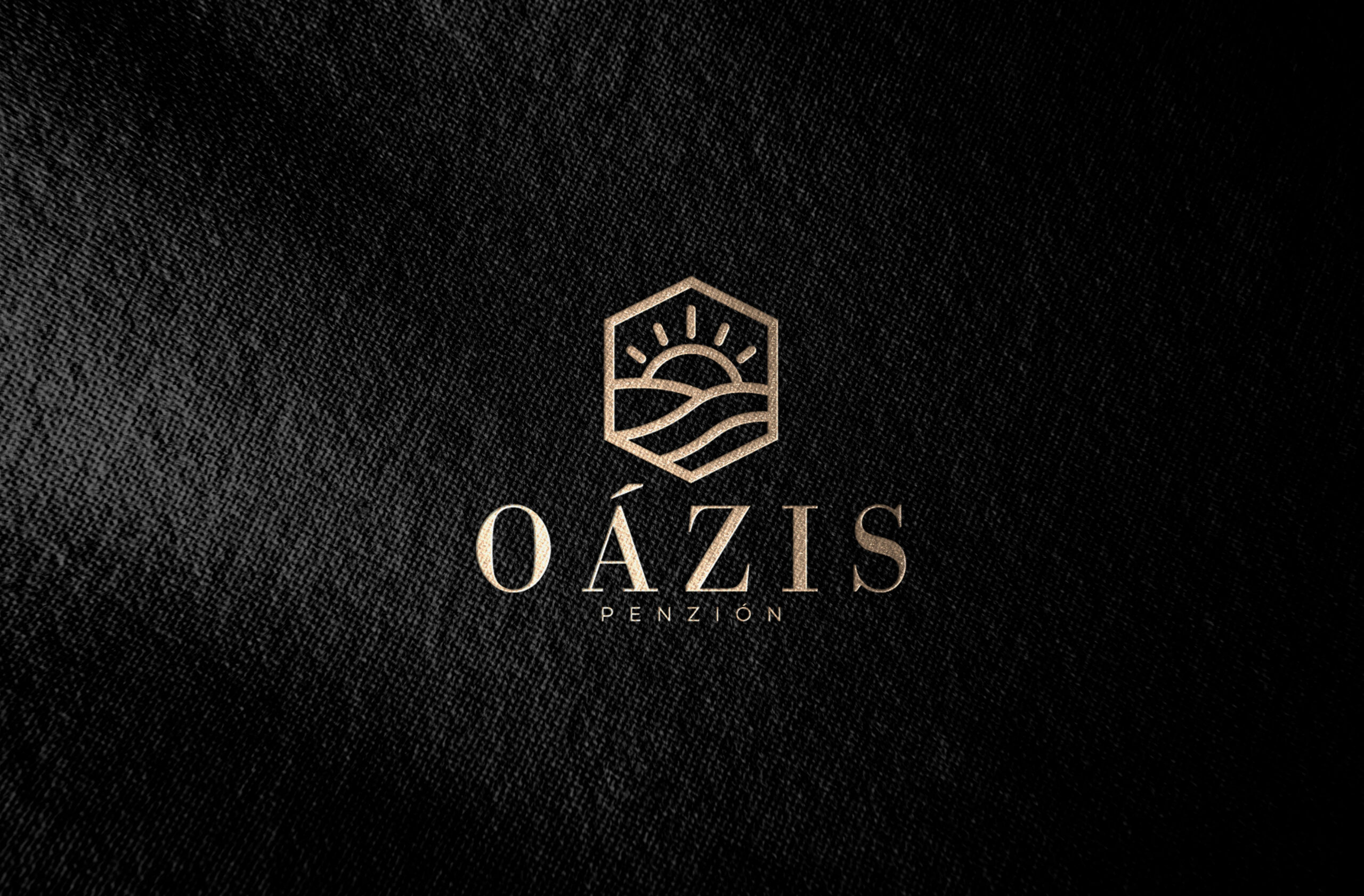 Oázis Penzión – vizuálna identita